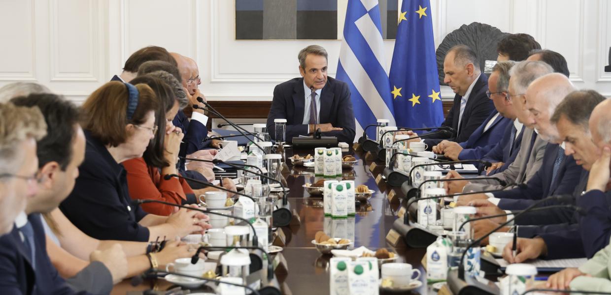 Συνεδρίαση Υπουργικού συμβουλίου της ΝΔ