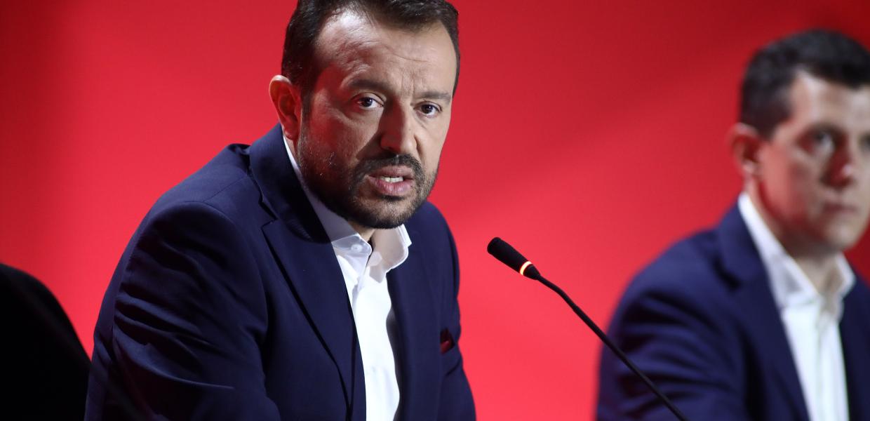 Ο Νίκος Παππάς σε συνέντευξη Τύπου στη ΔΕΘ