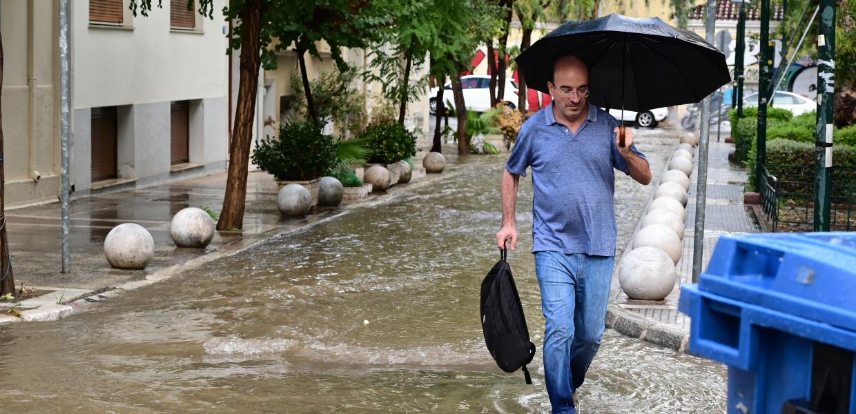 κακοκαιρία Atena πλημμύρα