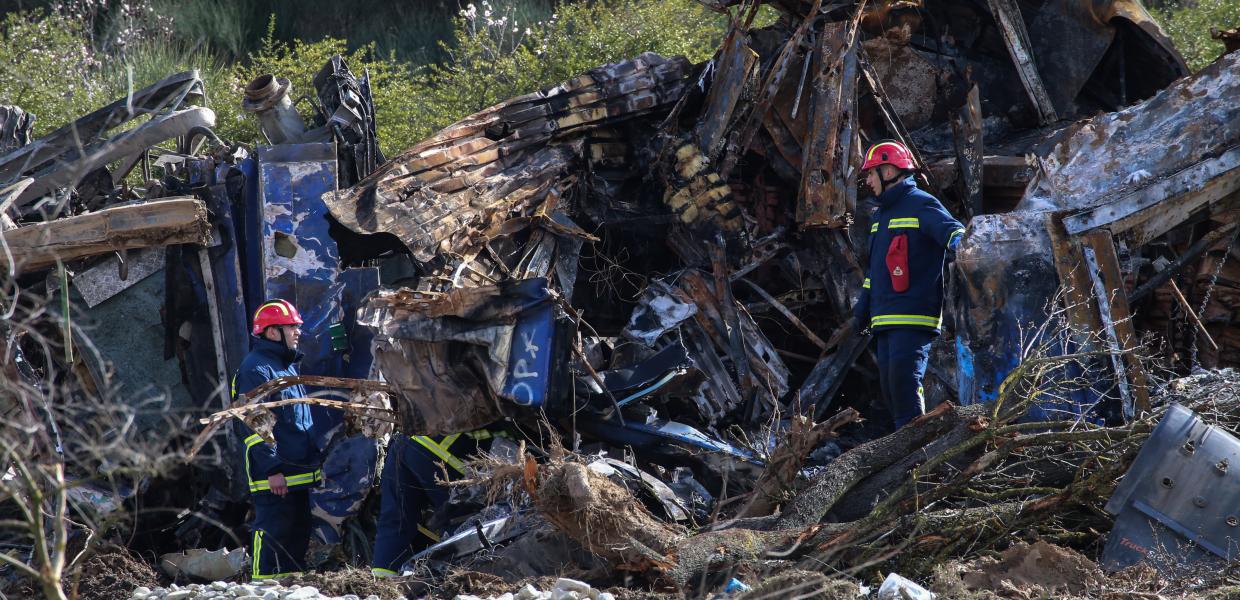 Σύγκρουση τρένων στα Τέμπη