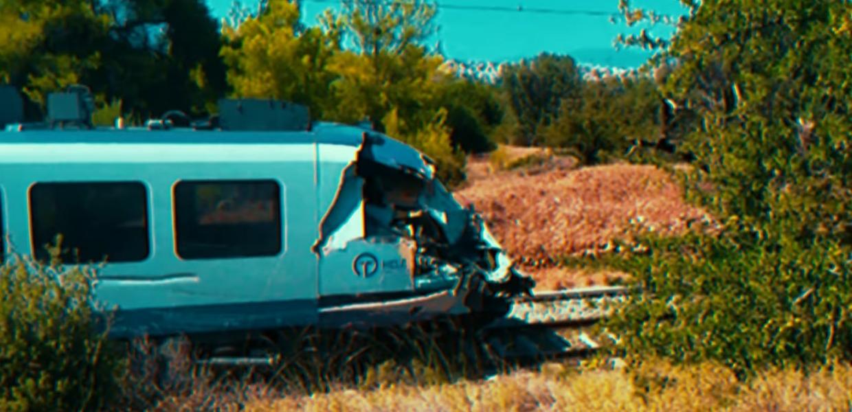 Τρένο μετά από σύγκρουση