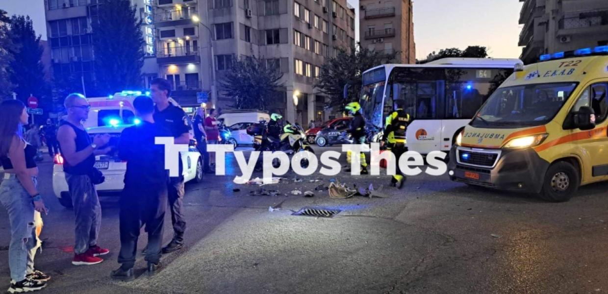 Τροχαίο στη Θεσσαλονίκη