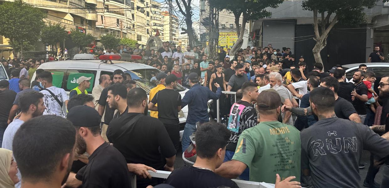 Κόσμος στη Βηρυτό