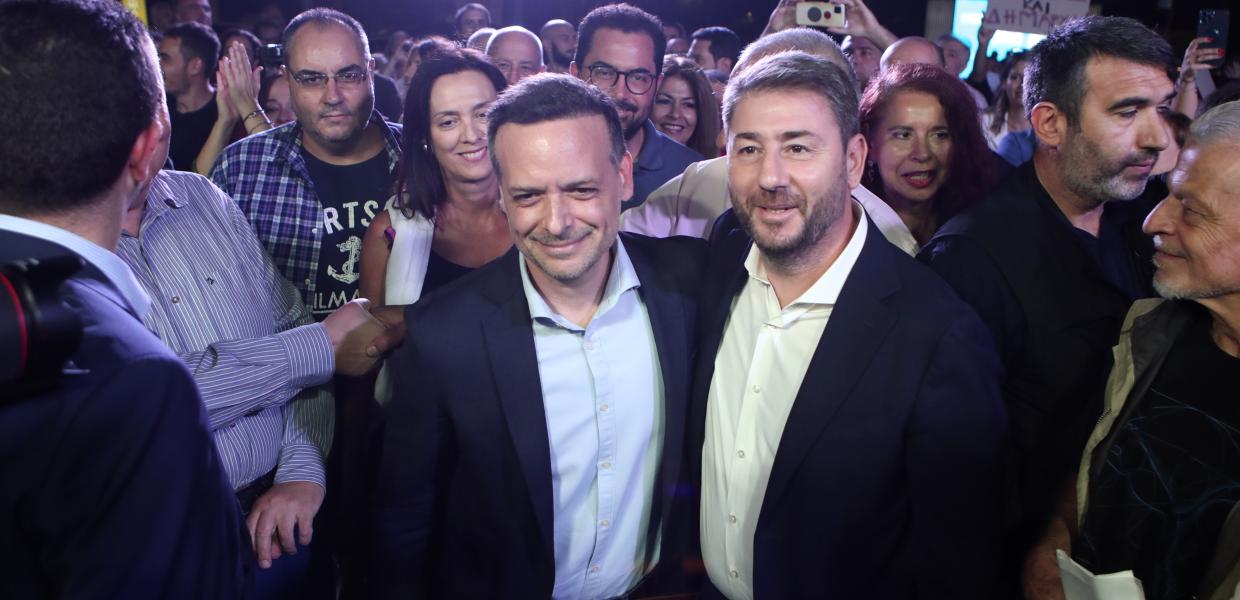 Νίκος Ανδρουλάκης και Χάρης Δούκας