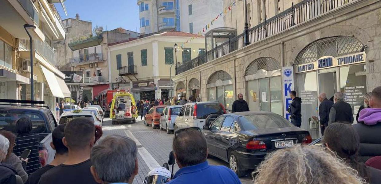 Εργατικό δυστύχημα στην Τρίπολη