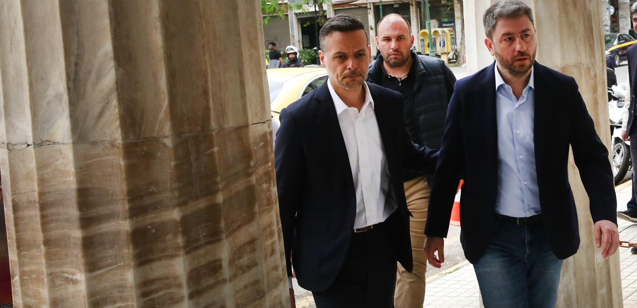 Χάρης Δούκας και Νίκος Ανδρουλάκης