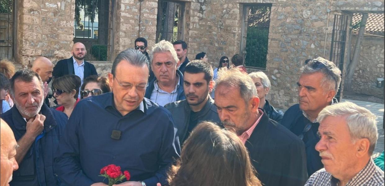 Στη Μάντρα του Μπλόκου της Κοκκινιάς και το Μουσείο Εθνικής Αντίστασης ο Σωκράτης Φάμελλος