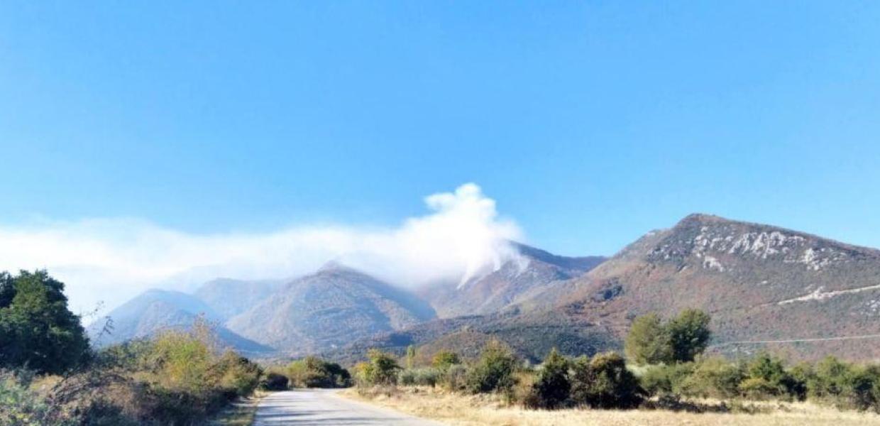 Για τρίτη ημέρα καίει η φωτιά στο Παγγαίο Όρος