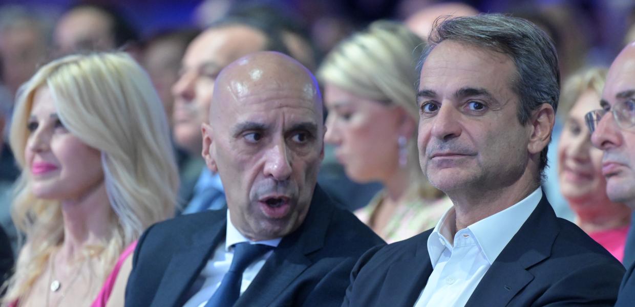 Κυριάκος Μητσοτάκης και Γιάννης Μπρατάκος