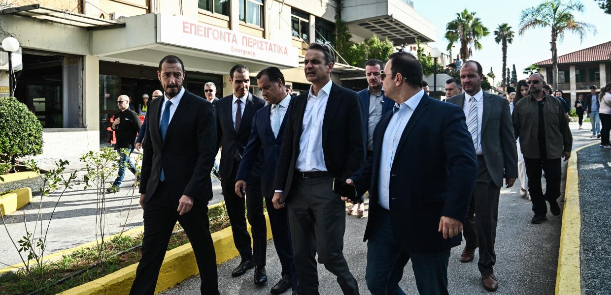Κυριάκος Μητσοτάκης και Άδωνις Γεωργιάδης