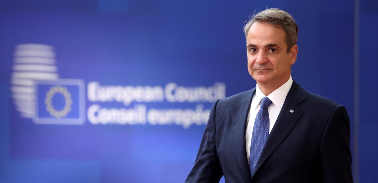 Ο Κυριάκος Μητσοτάκης στη Σύνοδο Κορυφής