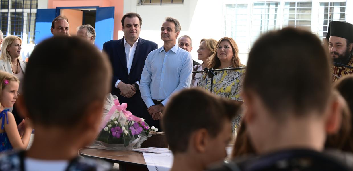 Κυριάκος Πιερρακάκης και Κυριάκος Μητσοτάκης