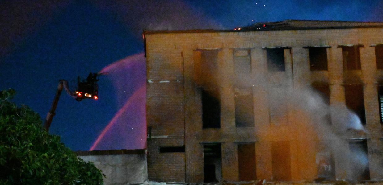 Πυρκαγιά σε κτίριο στη Νίκαια