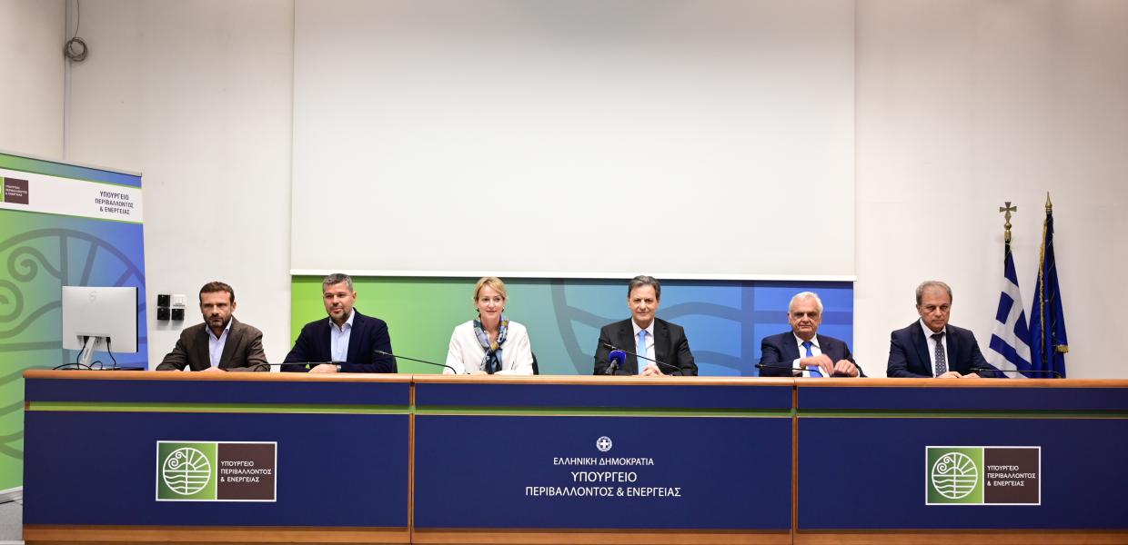 Παρουσίαση της Συμφωνίας Διευθέτησης Θεμάτων Τηλεθερμάνσεων Κοζάνης, Πτολεμαΐδας και Αμυνταίου στο Υπουργείο Περιβάλλοντος και Ενέργειας
