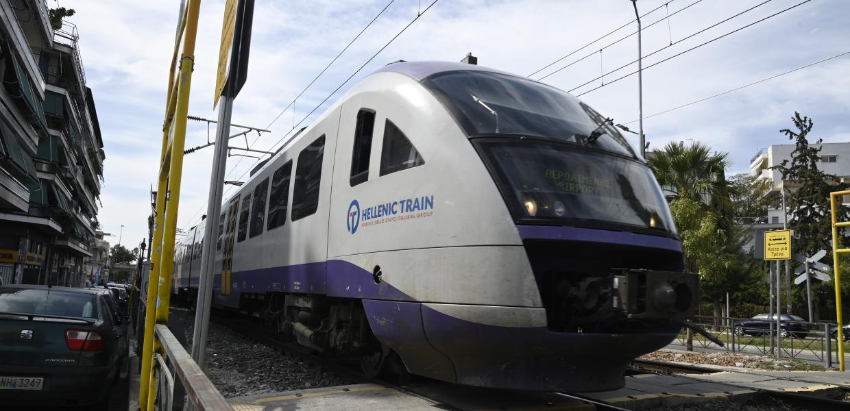 Hellenic Train τρένο ράγες ΟΣΕ
