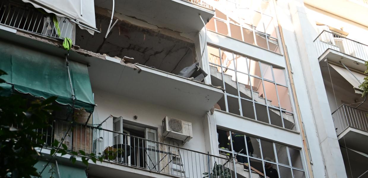 Έκρηξη σε διαμέρισμα πολυκατοικίας στην οδό Αρκαδίας, στους Αμπελόκηπους, 31 Οκτωβρίου 2024