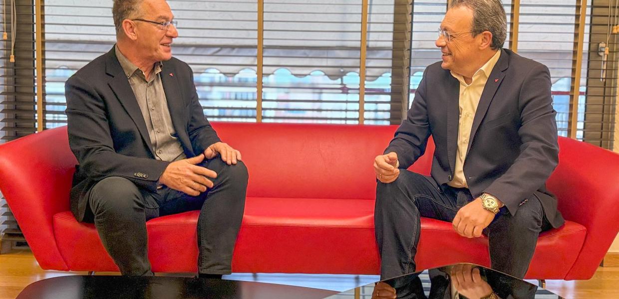 Σωκράτης Φάμελλος και Κώστας Αρβανίτης