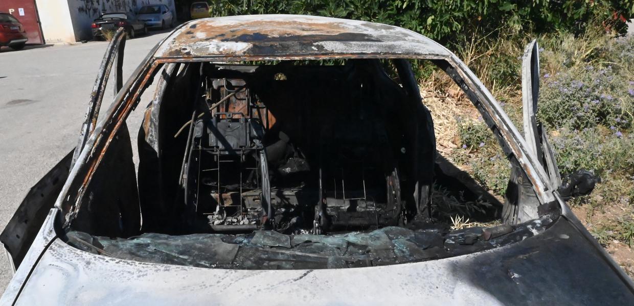 Καμένο αυτοκίνητο