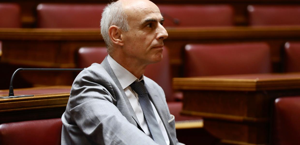 Ο Γιώργος Γαβρήλος στη Βουλή