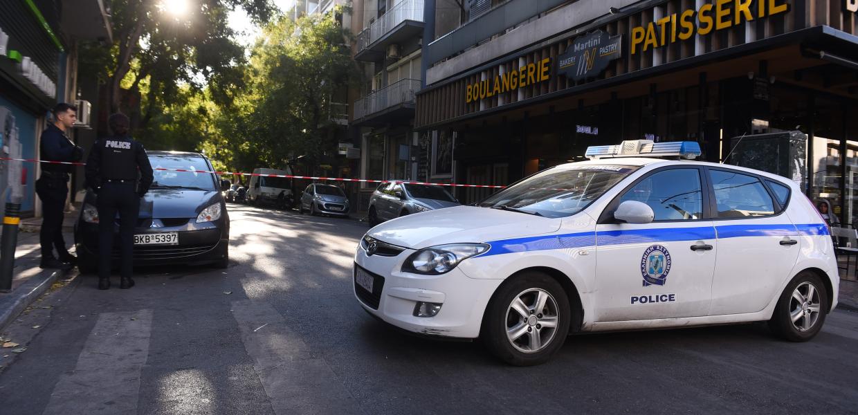 Περιπολικό της αστυνομίας στους Αμπελόκηπους