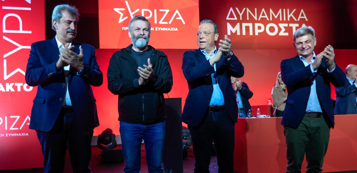 Παύλος Πολάκης, Απόστολος Γκλέτσος, Σωκράτης Φάμελλος και Νικόλας Φαραντούρης