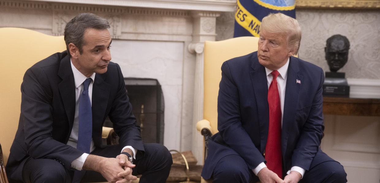 Κυριάκος Μητσοτάκης Ντόναλντ Τραμπ