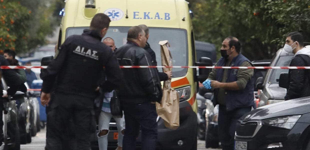 Ομάδας ΔΙΑΣ και ασθενοφόρο του ΕΚΑΒ