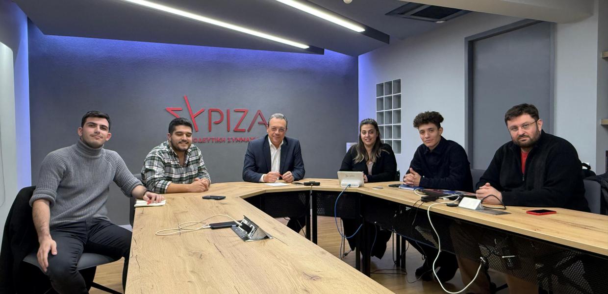 Σωκράτης Φάμελλος και Νεολαία ΣΥΡΙΖΑ