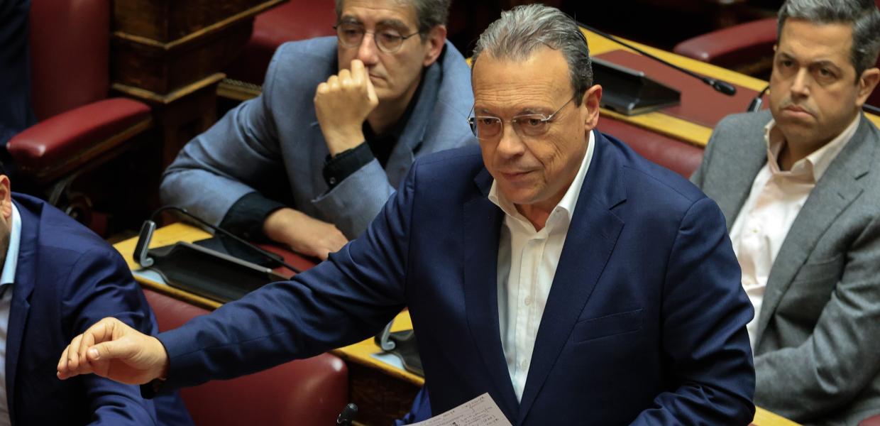 Ο Σωκράτης Φάμελλος στη Βουλή