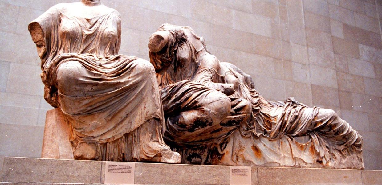 Τα Γλυπτά του Παρθενώνα που εκτίθενται στο Βρετανικό Μουσείο