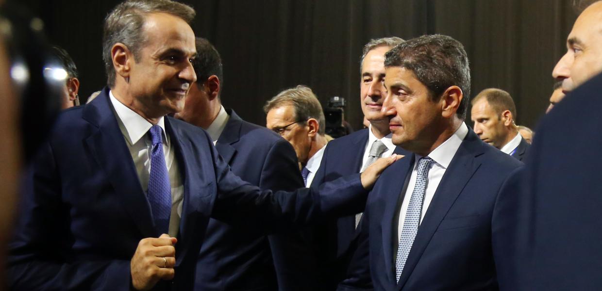 Κυριάκος Μητσοτάκης και Λευτέρης Αυγενάκης