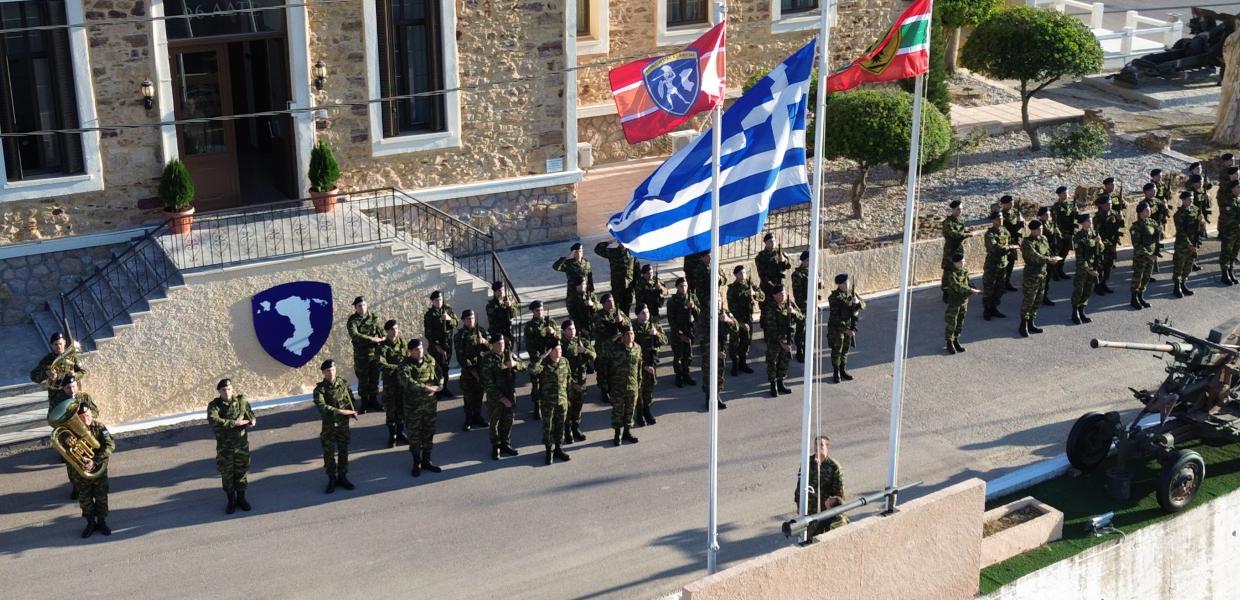 Στρατιώτες σε στρατόπεδο