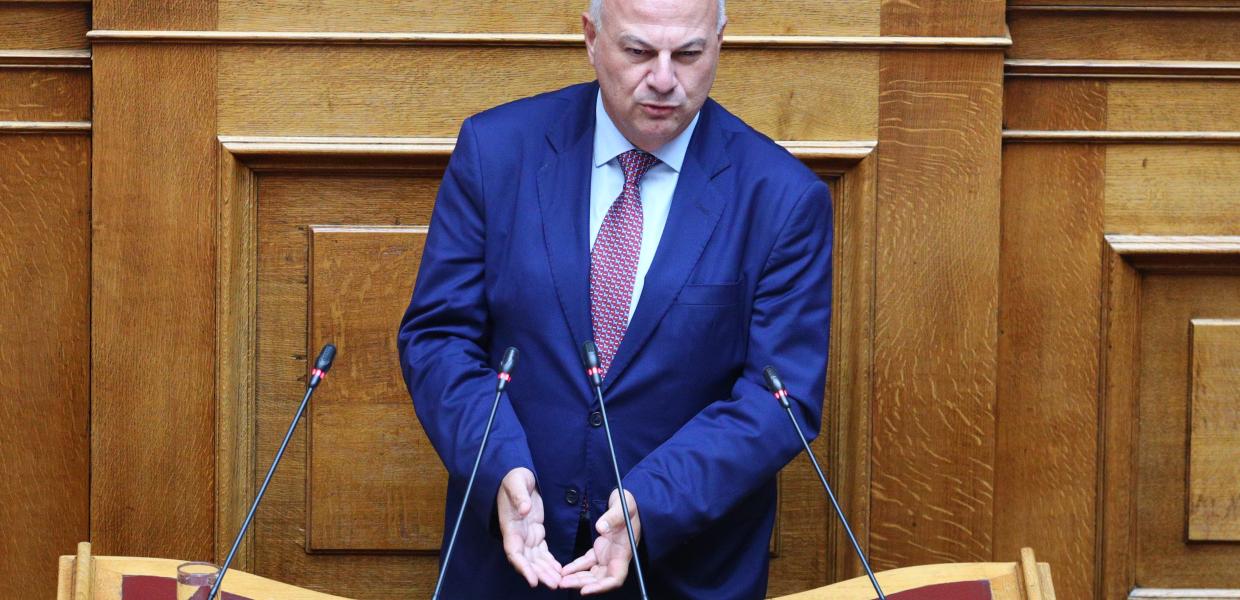 Ο Υπουργός Αγροτικής Ανάπτυξης και Τροφίμων, Κωνσταντίνος Τσιάρας