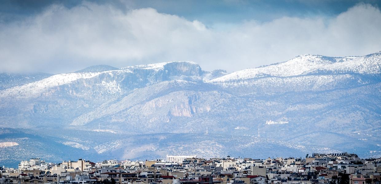 Χιόνια στην Πάρνηθα