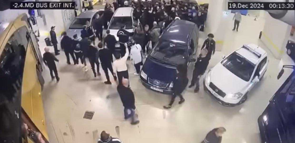 Επεισόδια στο πάρκινγκ της OPAP Arena