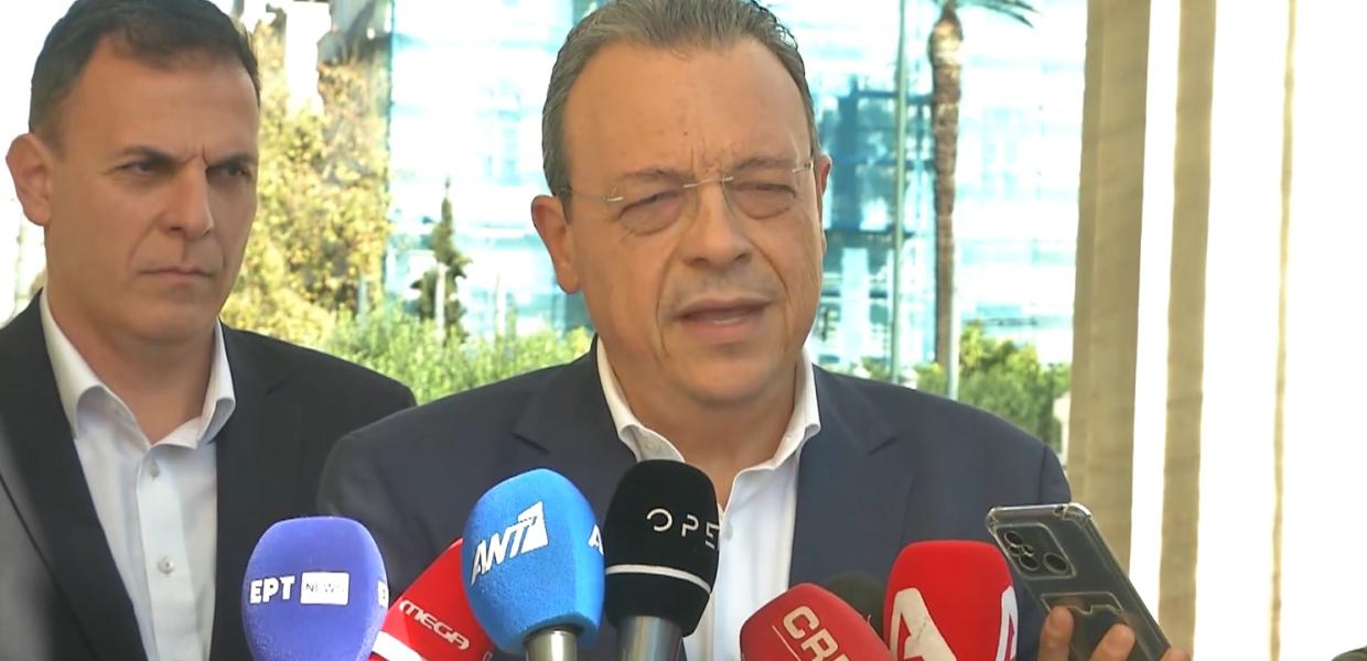 Σωκράτης Φάμελλος και Γιώργος Καραμέρος
