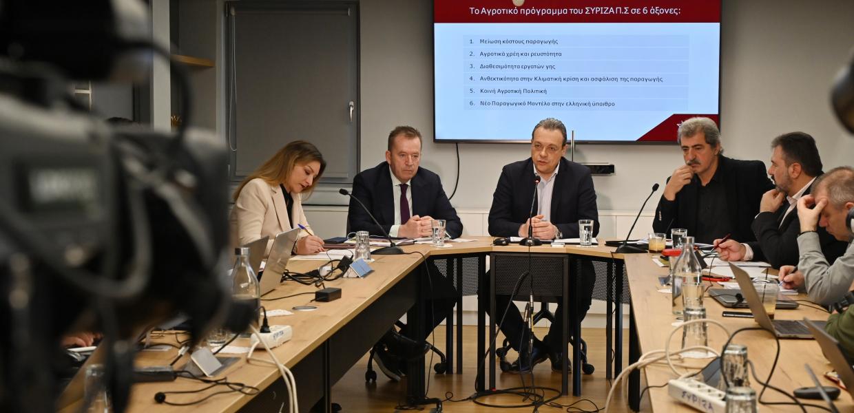 Ο Σωκράτης Φάμελλος παραχώρησε συνέντευξη Τύπου