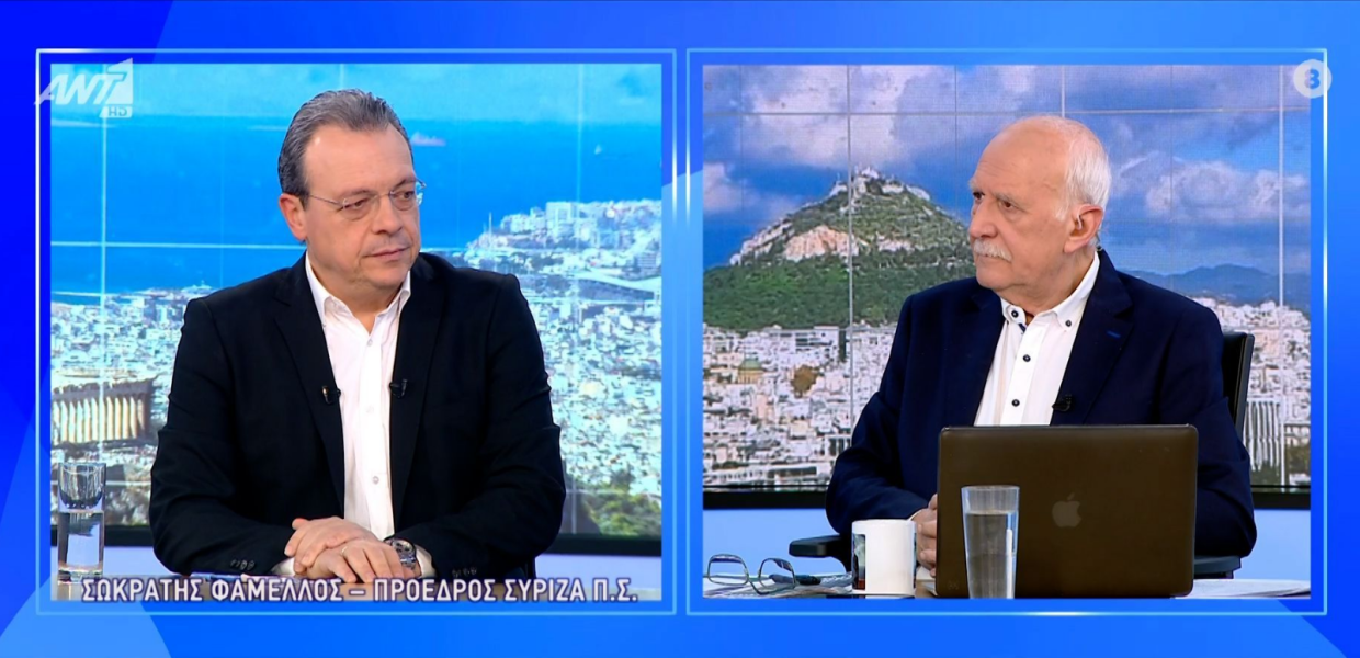 Σωκράτης Φάμελλος ΑΝΤ1