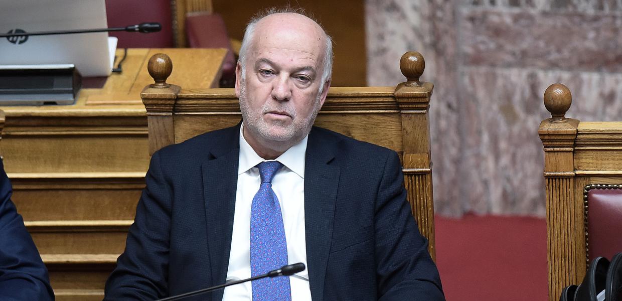 Ο Γιώργος Φλωρίδης στη Βουλή