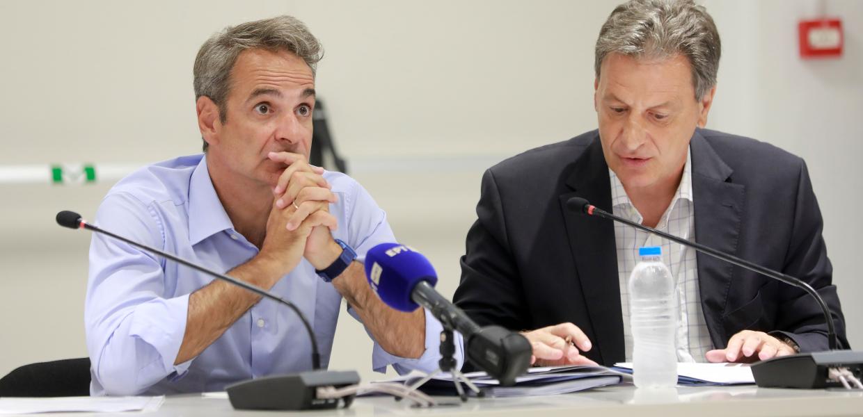 Κυριάκος Μητσοτάκης και Θεόδωρος Σκυλακάκης