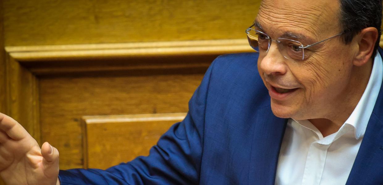 Ο Σωκράτης Φάμελλος στη Βουλή