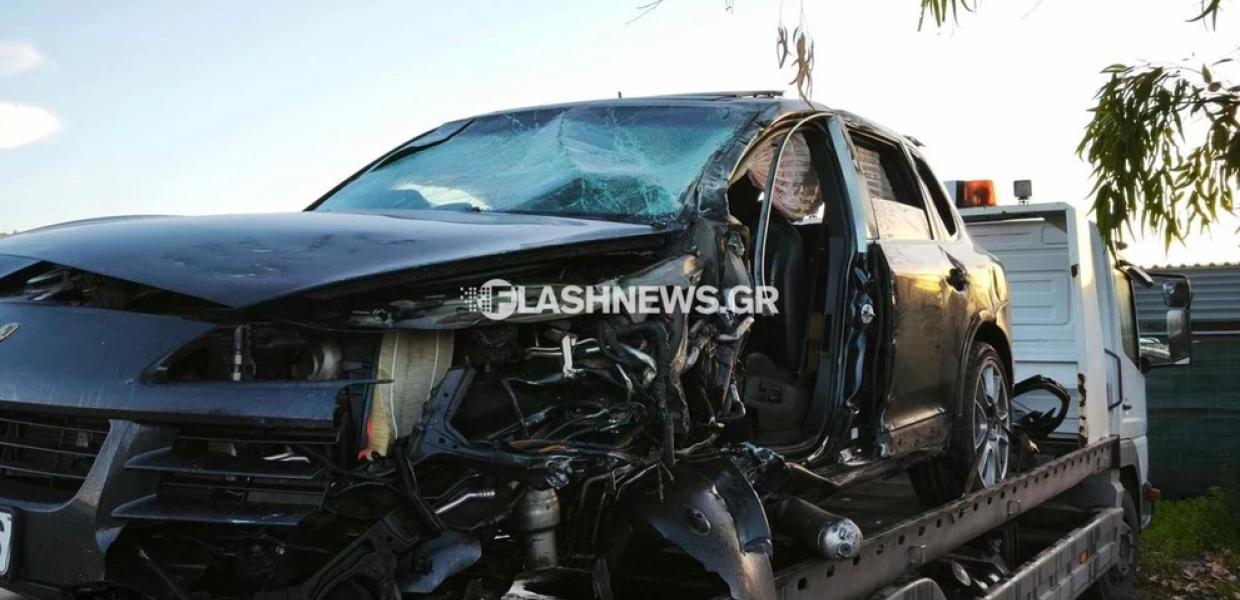 Με ζημιές το δεύτερο εμπλεκόμενο ΙΧ στο θανατηφόρο τροχαίο