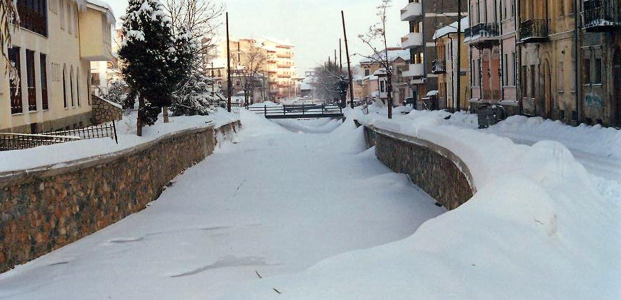 Χιόνια στη Φλώρινα