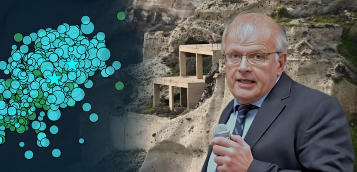 Ο σεισμολόγος Άκης Τσελέντης