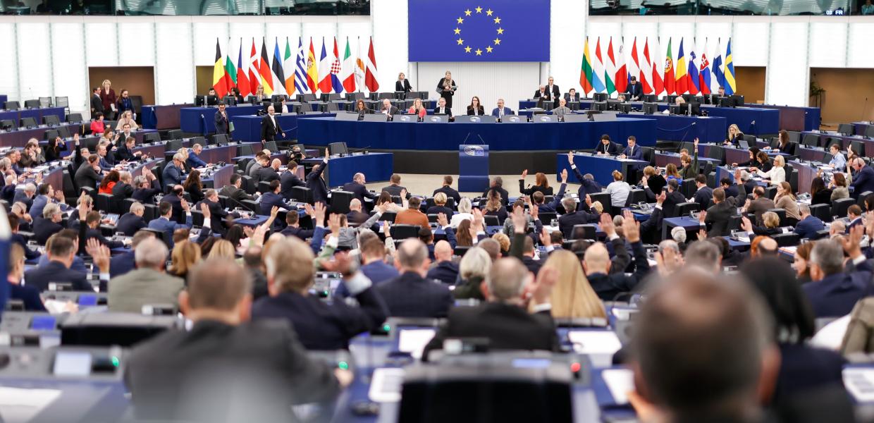 Ολομέλεια στο Ευρωπαϊκό Κοινοβούλιο