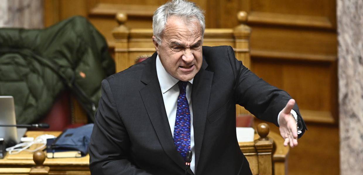 Ο Μάκης Βορίδης στη Βουλή