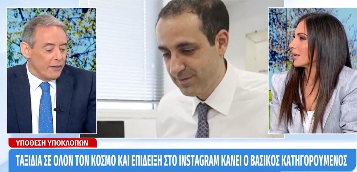 Ο Γρηγόρης Δημητριάδης σε ρεπορτάζ του Mega