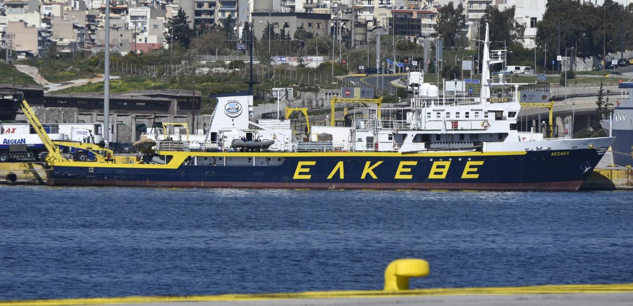 Το πλοίο του ΕΛΚΕΘΕ