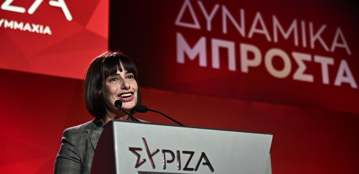 Η γραμματέας της ΚΕ του ΣΥΡΙΖΑ-ΠΣ, Ράνια Σβίγκου