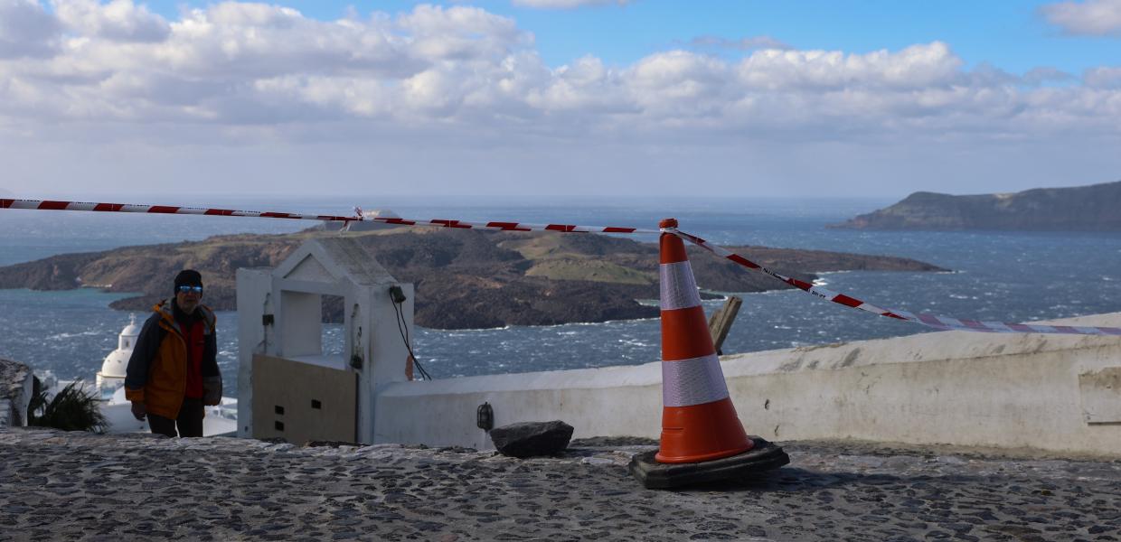 Σαντορίνη σεισμός